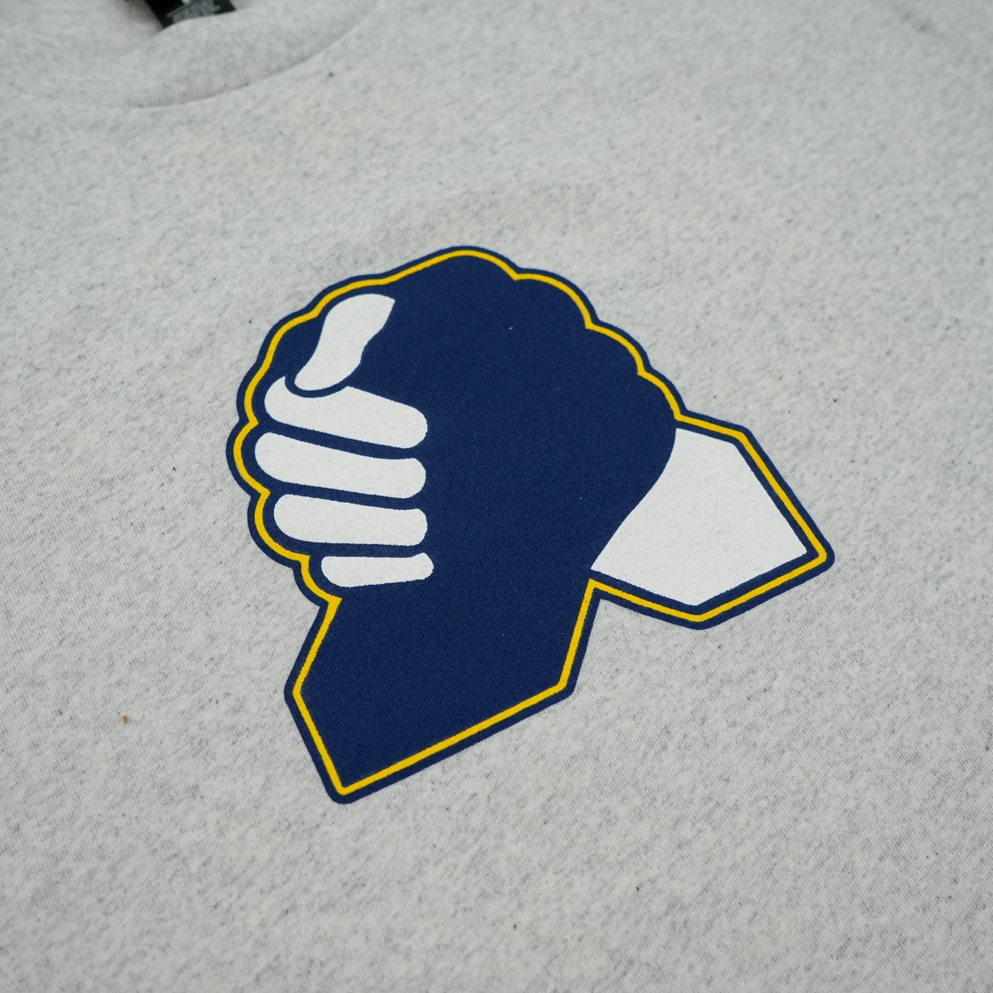 Hands Tee - Heather Gray