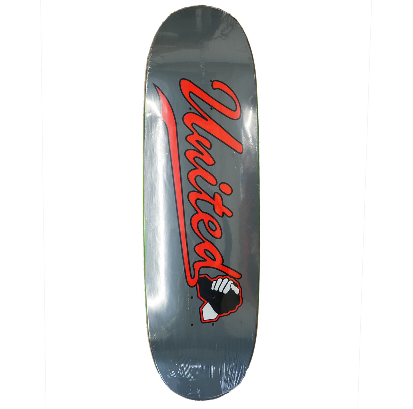 Script Deck (Football Shape) - Grey/Red