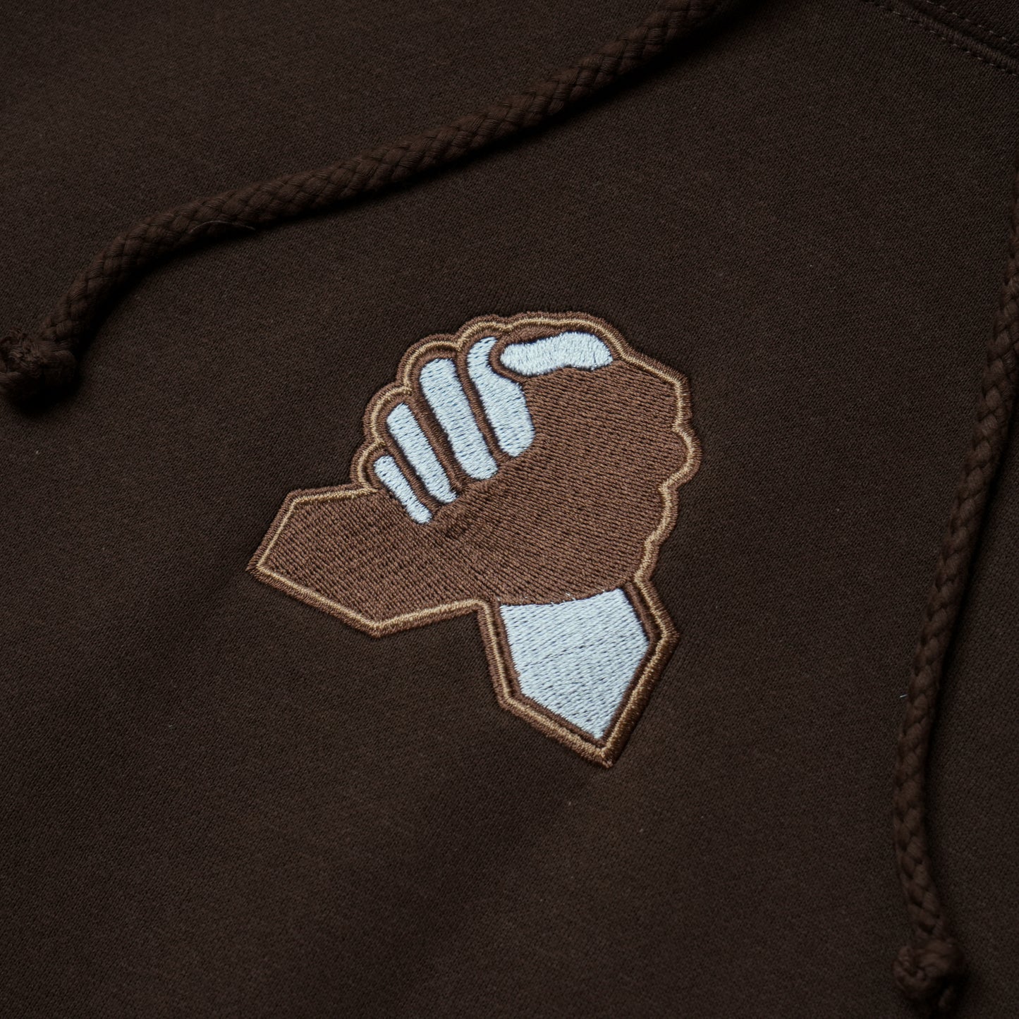 Hands Hoodie - Chocolate